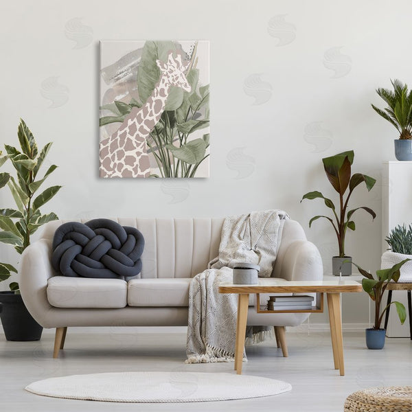 Stupell Industries Patricia Pinto | Tropical Giraffe Abstract Wall Art