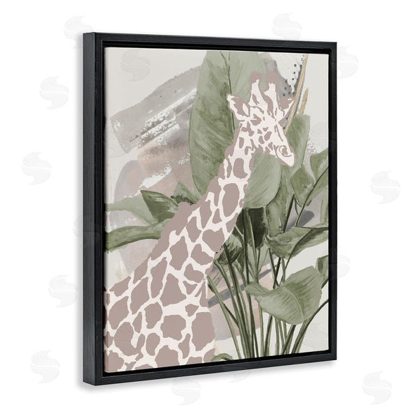 Stupell Industries Patricia Pinto | Tropical Giraffe Abstract Wall Art