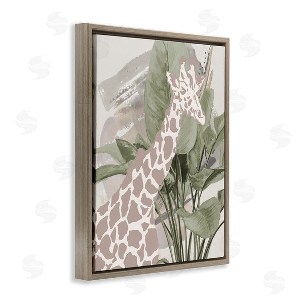 Stupell Industries Patricia Pinto | Tropical Giraffe Abstract Wall Art
