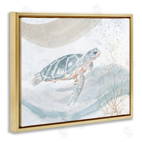 Stupell Industries Patricia Pinto | Turtle Watercolor Style
