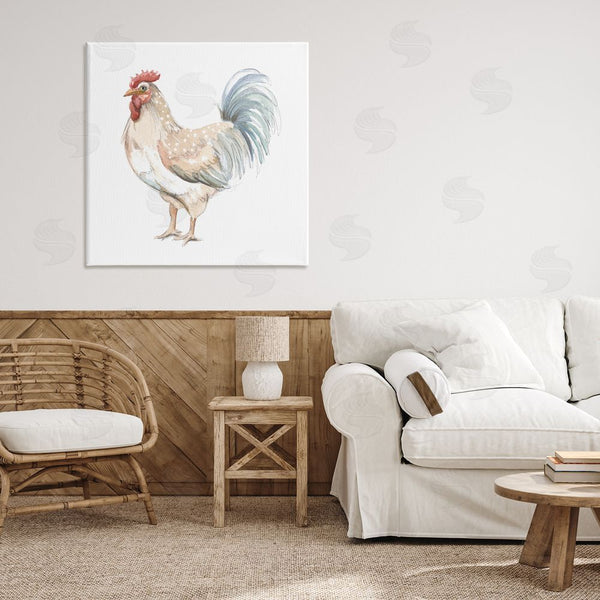 Stupell Industries Patricia Pinto | Watercolor Rooster Sketch Wall Art