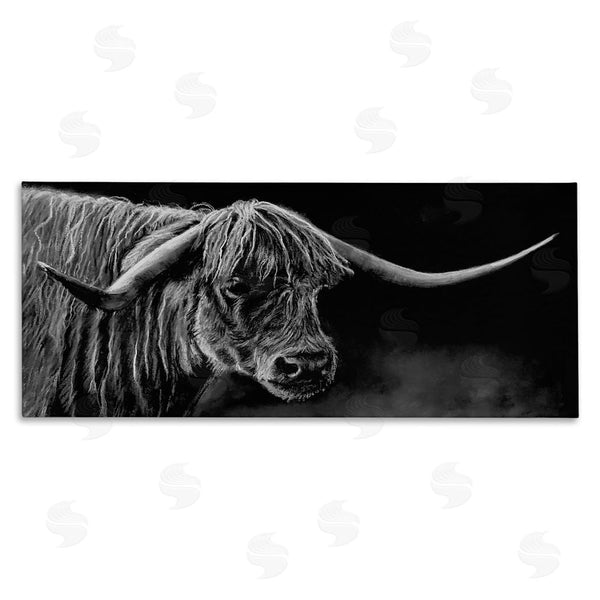 stupell industries Patricia Reynolds | Highland Longhorn Portrait Wall Art
