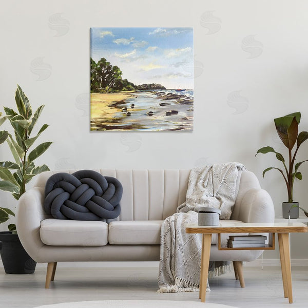 Stupell Industries Patricia Reynolds | Low Tide Seascape Wall Art