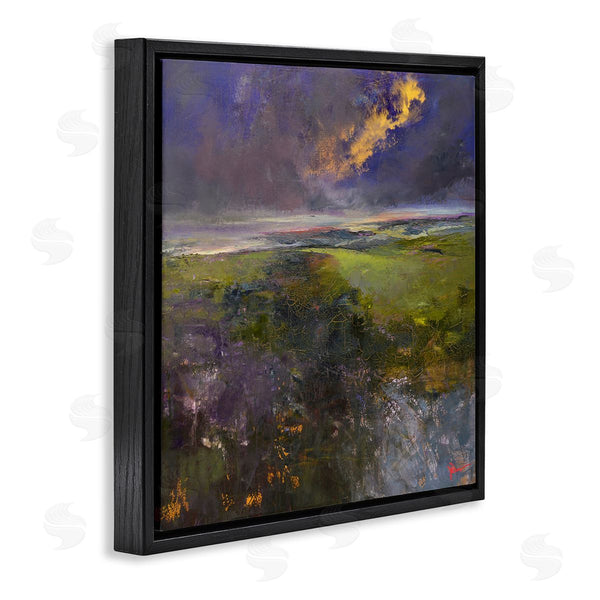 Stupell Industries Patrick Dennis | Gilded Landscape Abstract Wall Art