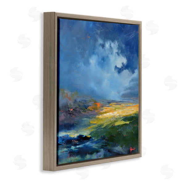 Stupell Industries Patrick Dennis | Stormy Abstract Landscape Wall Art