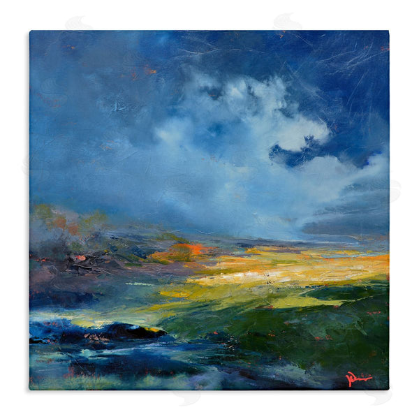 stupell industries Patrick Dennis | Stormy Abstract Landscape Wall Art