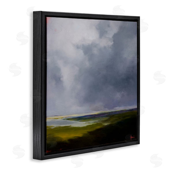 Stupell Industries Patrick Dennis | The Green Cloudy Landscape