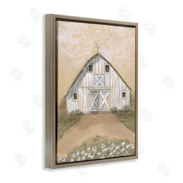 Stupell Industries Patti Bishop | Barn Lane Flowers Drawing Wall Art