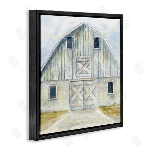 Stupell Industries Patti Bishop | Blue Gray Barn Wall Art