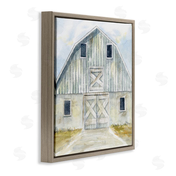 Stupell Industries Patti Bishop | Blue Gray Barn Wall Art