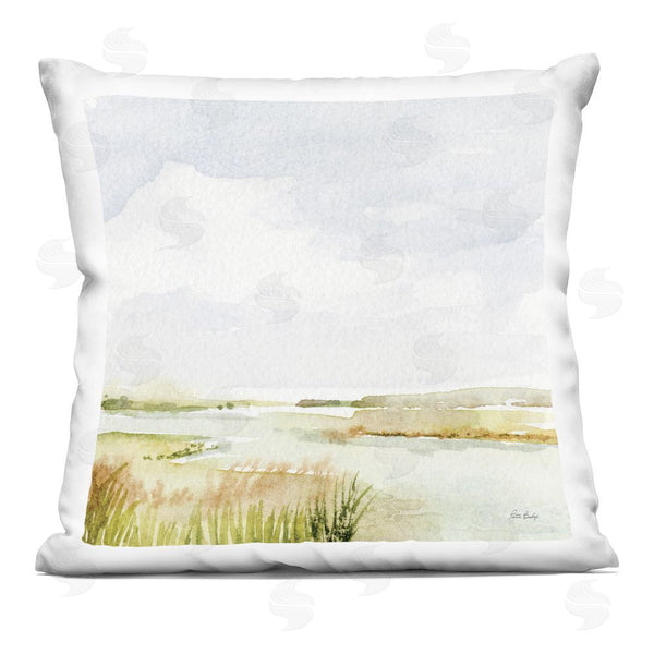 stupell industries Patti Bishop | Delicate Marsh Painting Throw Pillow