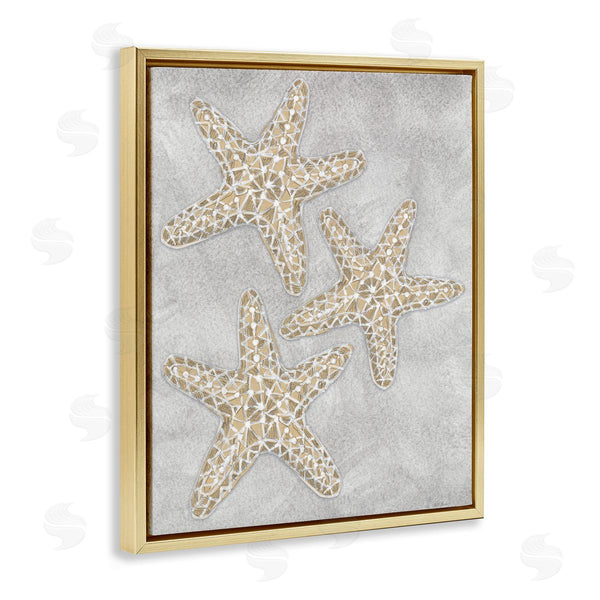Stupell Industries Patti Bishop | Grey Starfish Drawing