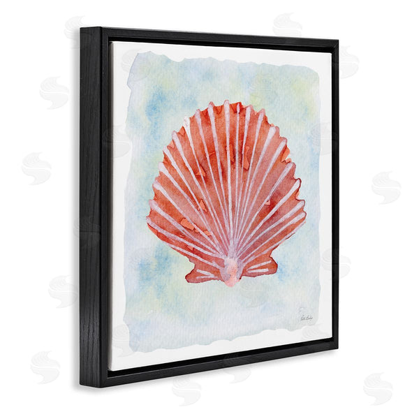 Stupell Industries Patti Bishop | Peach Scallop Shell