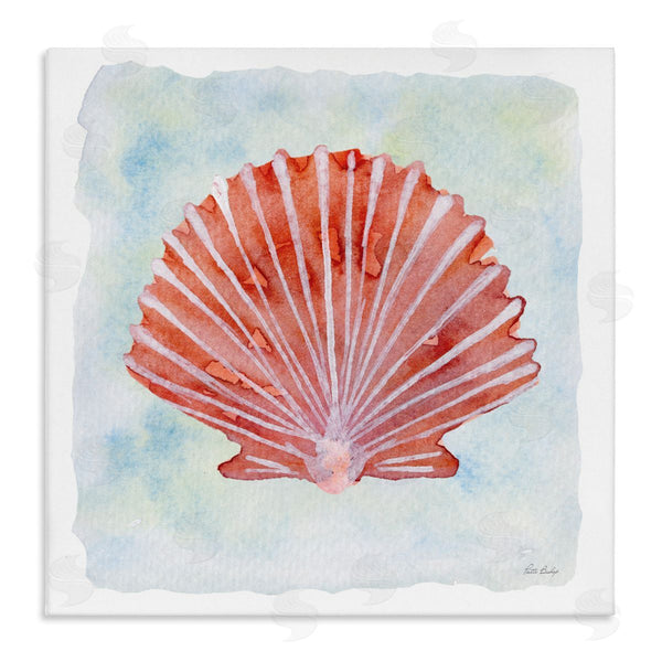 stupell industries Patti Bishop | Peach Scallop Shell
