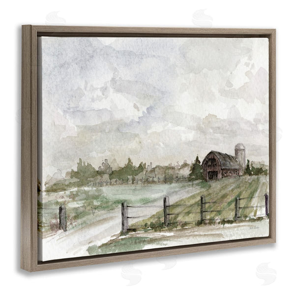 Stupell Industries Patti Bishop | Rustic Barn And Fence Wall Art