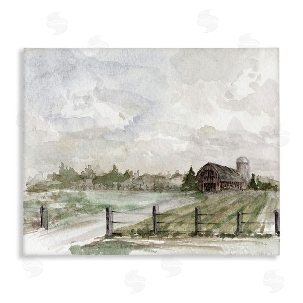 stupell industries Patti Bishop | Rustic Barn and Fence Wall Art