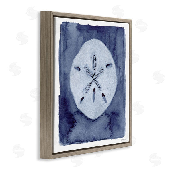 Stupell Industries Patti Bishop | Sand Dollar Over Indigo