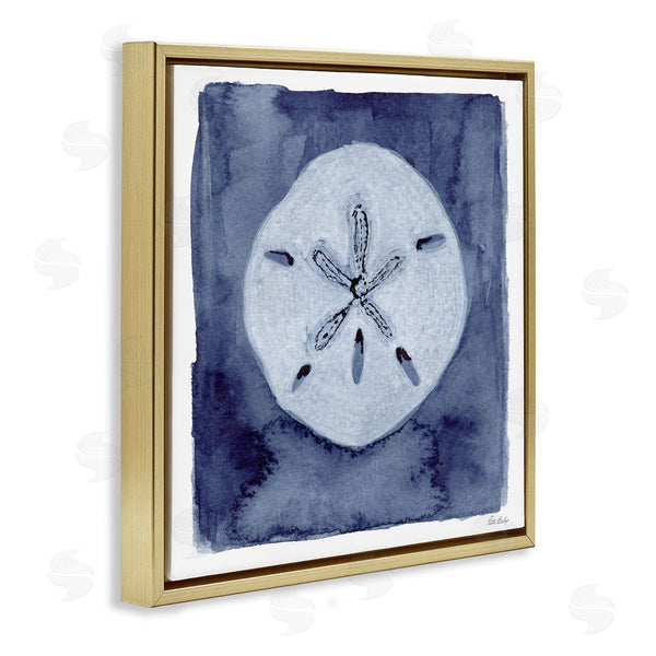 Stupell Industries Patti Bishop | Sand Dollar Over Indigo