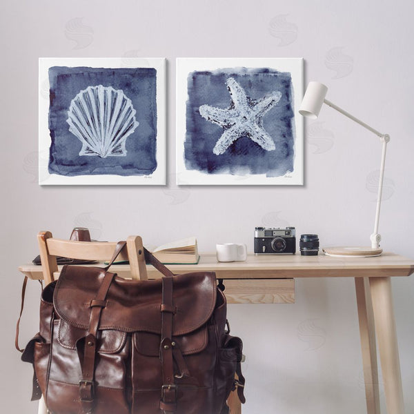 Stupell Industries Patti Bishop | Shell & Starfish Impressions Wall Art