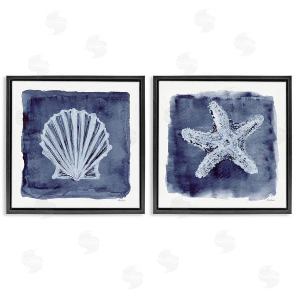 Stupell Industries Patti Bishop | Shell & Starfish Impressions Wall Art