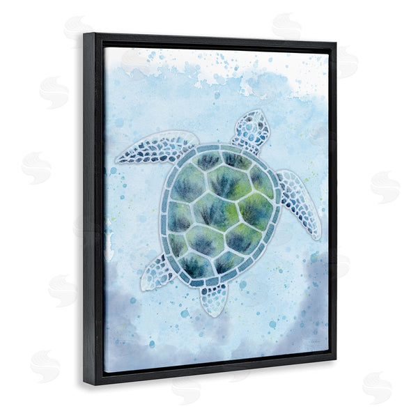 Stupell Industries Patti Bishop | Stained Glass Turtle Wall Art