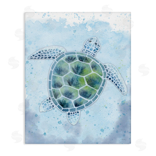 stupell industries Patti Bishop | Stained Glass Turtle Wall Art