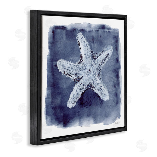 Stupell Industries Patti Bishop | Starfish Blue Impression Wall Art