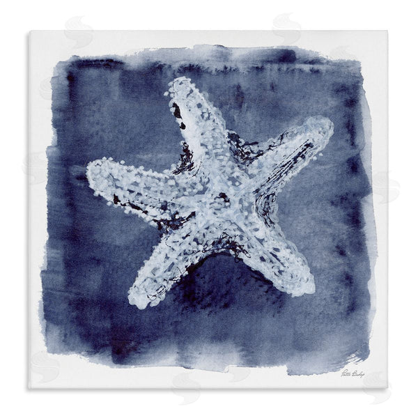 stupell industries Patti Bishop | Starfish Blue Impression Wall Art