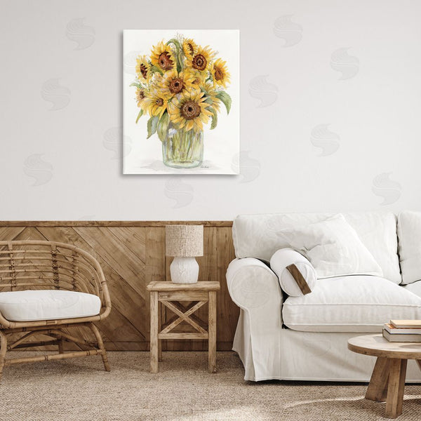 Stupell Industries Patti Bishop | Sunflower Bouquet In Watercolors Wall Art