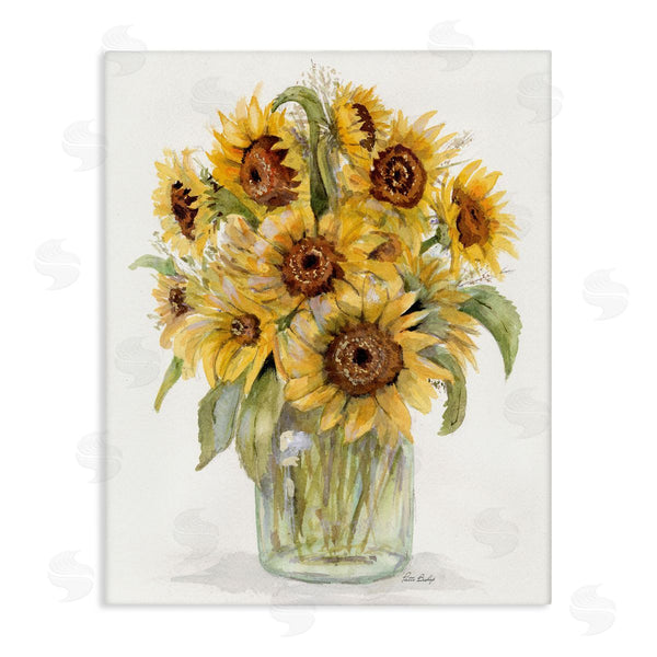stupell industries Patti Bishop | Sunflower Bouquet in Watercolors Wall Art