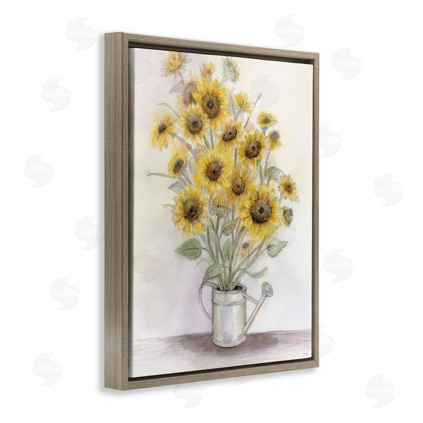 Stupell Industries Patti Bishop | Sunflowers In Watering Can Wall Art