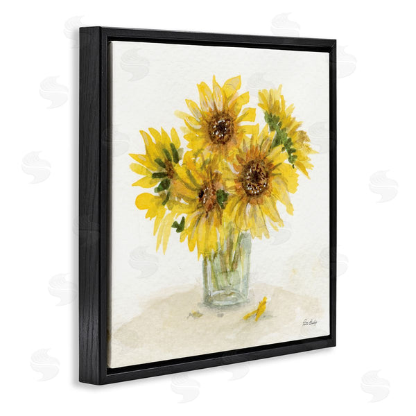 Stupell Industries Patti Bishop | Unfurling Sunflowers Vase Wall Art