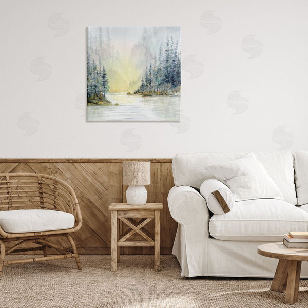 Stupell Industries Patti Bishop | Winter Woodland Scene Wall Art