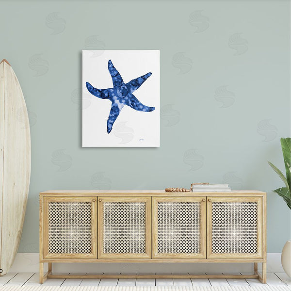 Stupell Industries Patti Mann | Casual Starfish Beach Ocean Sea Life Painting Wall Art