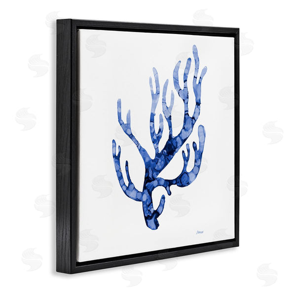 Stupell Industries Patti Mann | Coral Sprig Marine Life Plant Watercolor Detail Wall Art