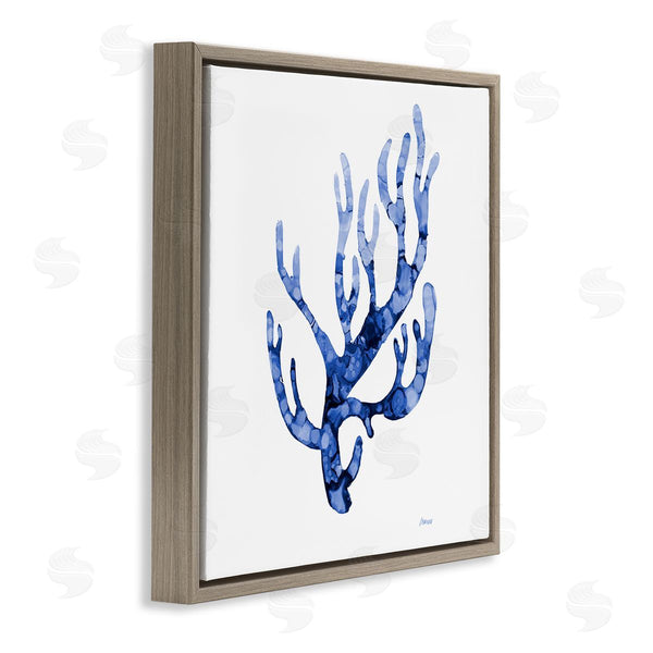 Stupell Industries Patti Mann | Coral Sprig Marine Life Plant Watercolor Detail Wall Art