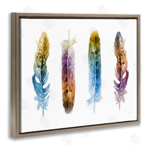 Stupell Industries Patti Mann | Feathers In Watercolor