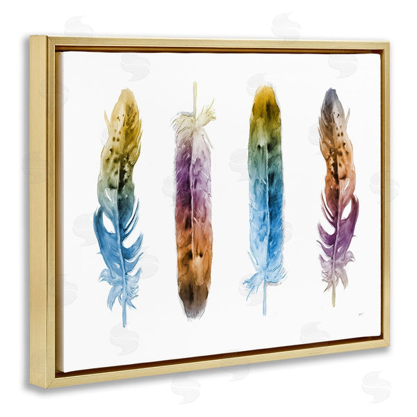 Stupell Industries Patti Mann | Feathers In Watercolor