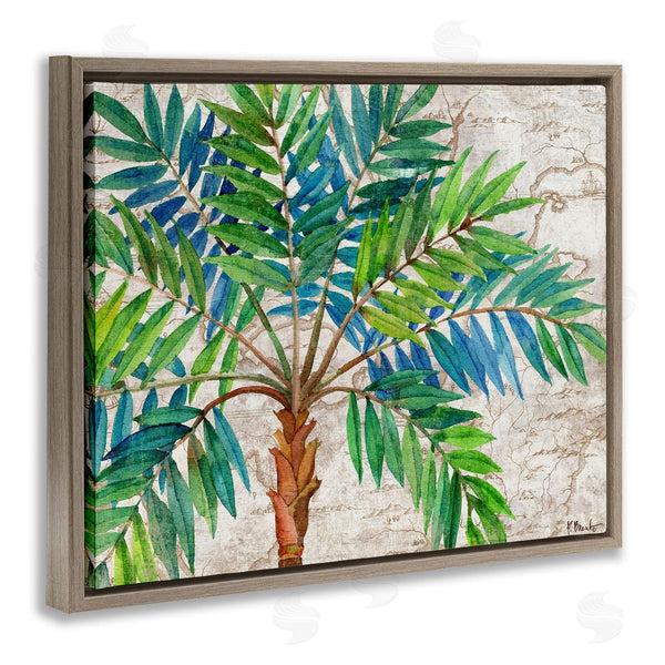 Stupell Industries Paul Brent | Aqueous Palm Tree Wall Art