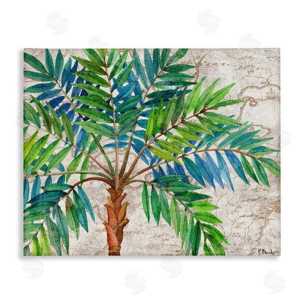 stupell industries Paul Brent | Aqueous Palm Tree Wall Art
