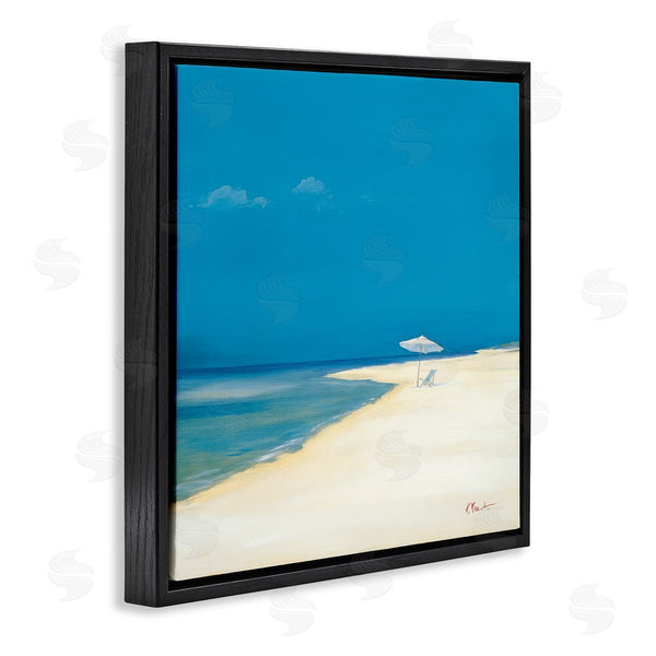 Stupell Industries Paul Brent | Beach Shoreline Summer Landscape Wall Art