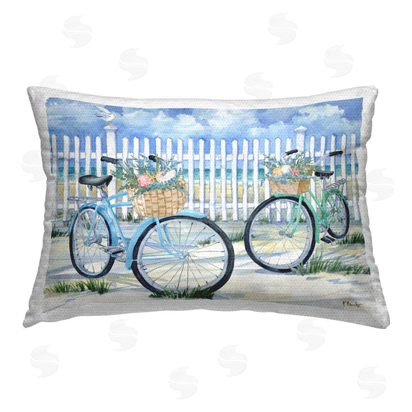 Stupell Industries Paul Brent | Bicycles At Beach Fence