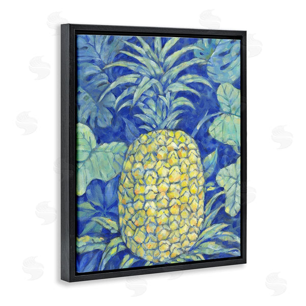 Stupell Industries Paul Brent | Blue Hawaii Pineapple Wall Art