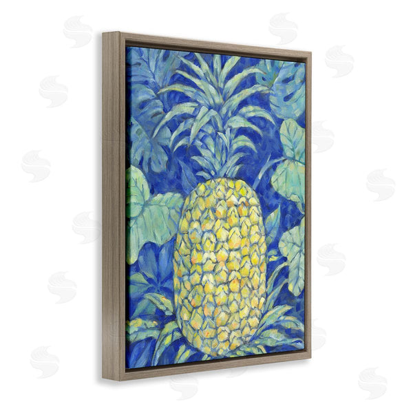 Stupell Industries Paul Brent | Blue Hawaii Pineapple Wall Art