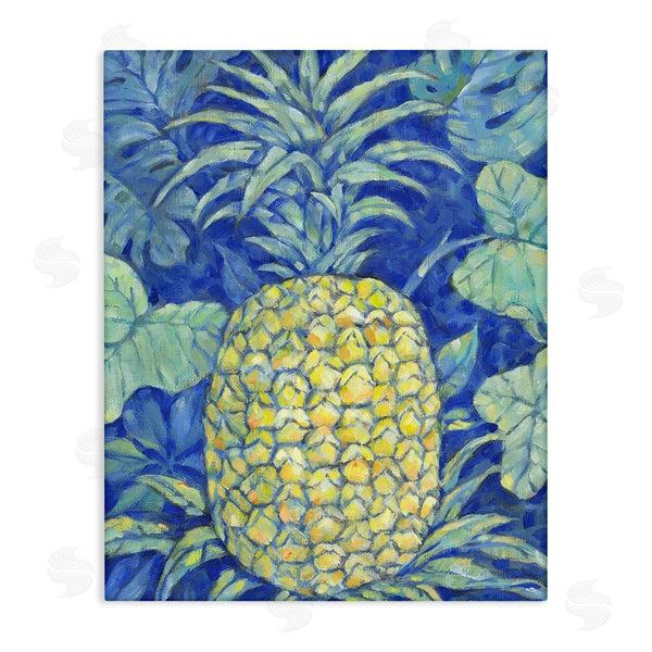 stupell industries Paul Brent | Blue Hawaii Pineapple Wall Art