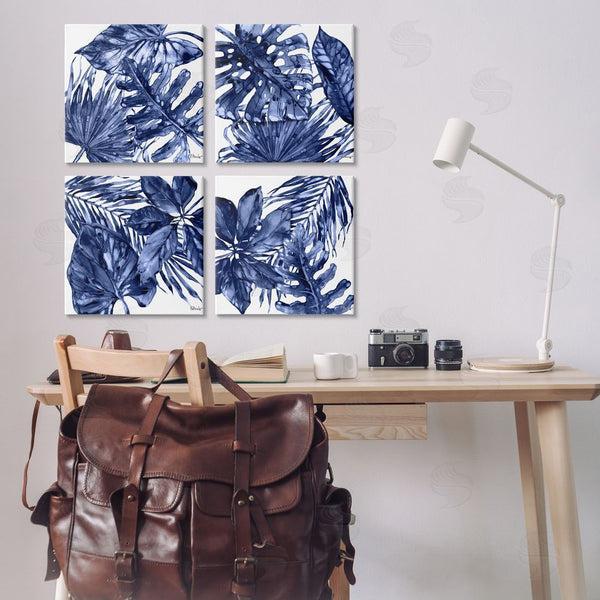 Stupell Industries Paul Brent | Blue Hued Palm Fronds Wall Art