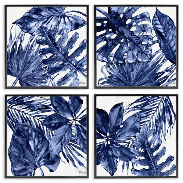 Stupell Industries Paul Brent | Blue Hued Palm Fronds Wall Art