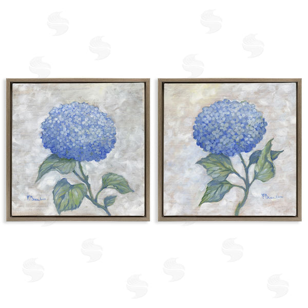 Stupell Industries Paul Brent | Blue Hydrangea Garden Blooms
