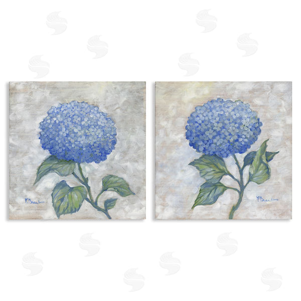 stupell industries Paul Brent | Blue Hydrangea Garden Blooms