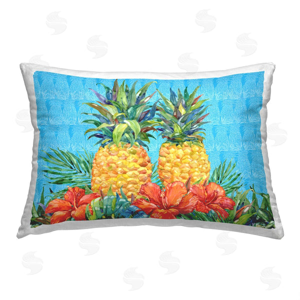 stupell industries Paul Brent | Bold Pineapples & Hibiscus